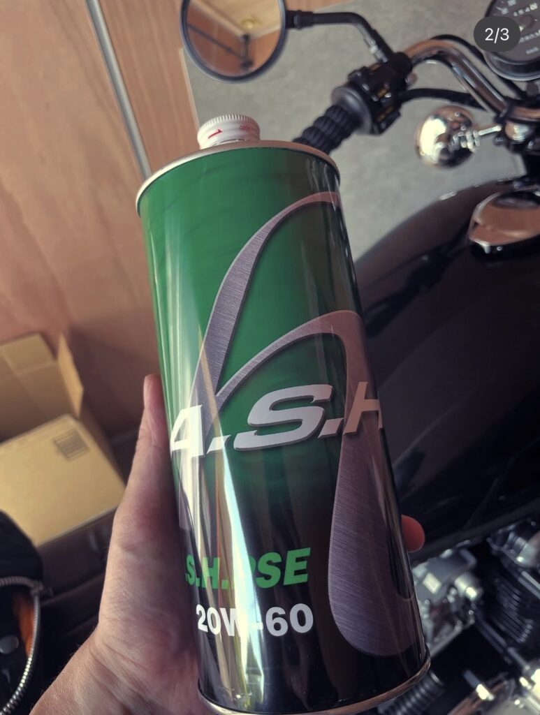 愛用のASHノーポリマーオイル