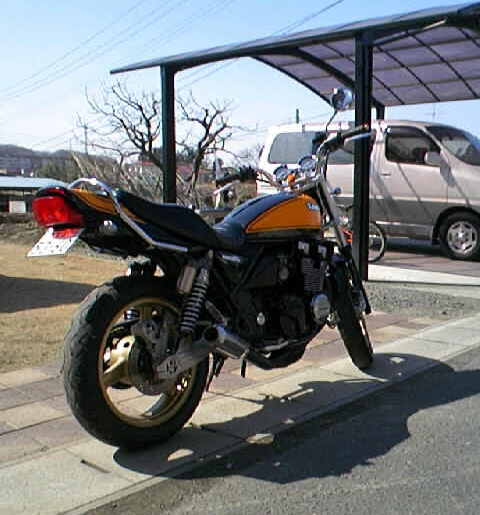 高校生のときに乗っていたゼファー400