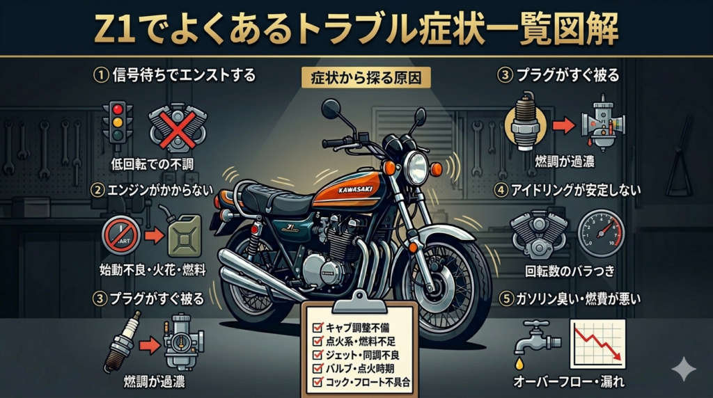 Z1よくあるトラブル