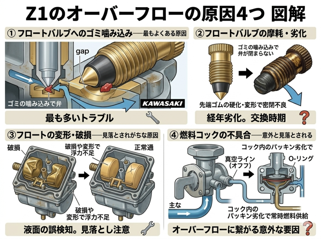 Z1オーバーフローの原因