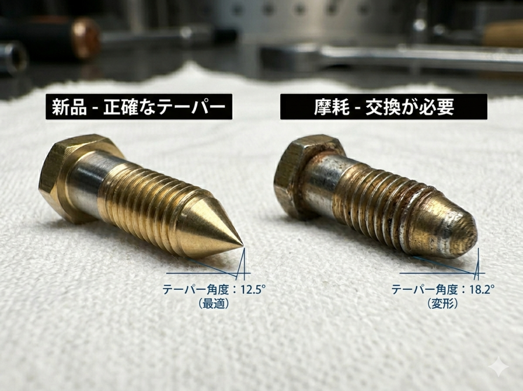 Z1エアスクリュー交換目安