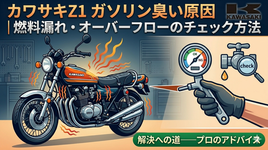 Z1　ガソリンの匂い