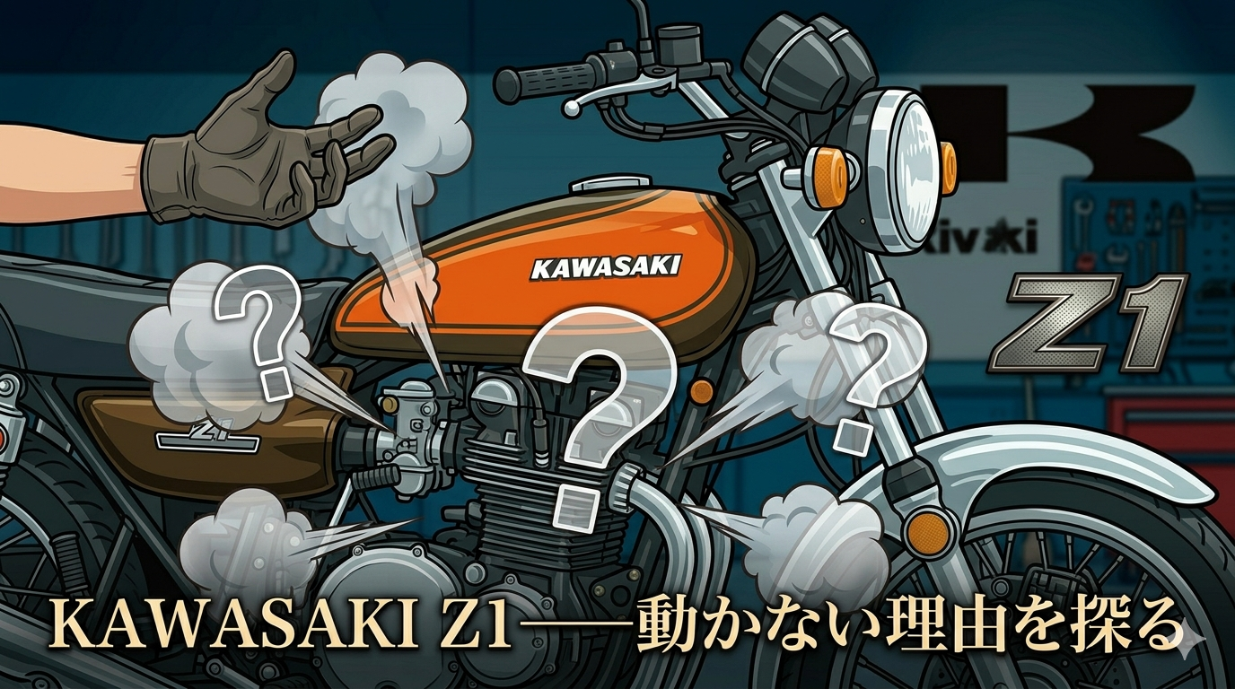 Z1 エンジンかからない