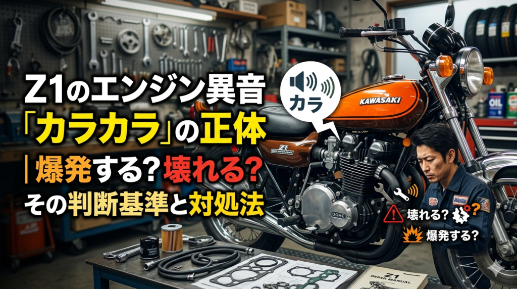 Z1,エンジン,異音