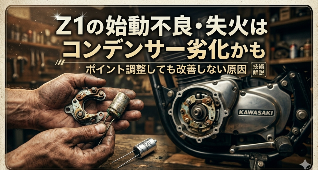Z1　コンデンサー劣化